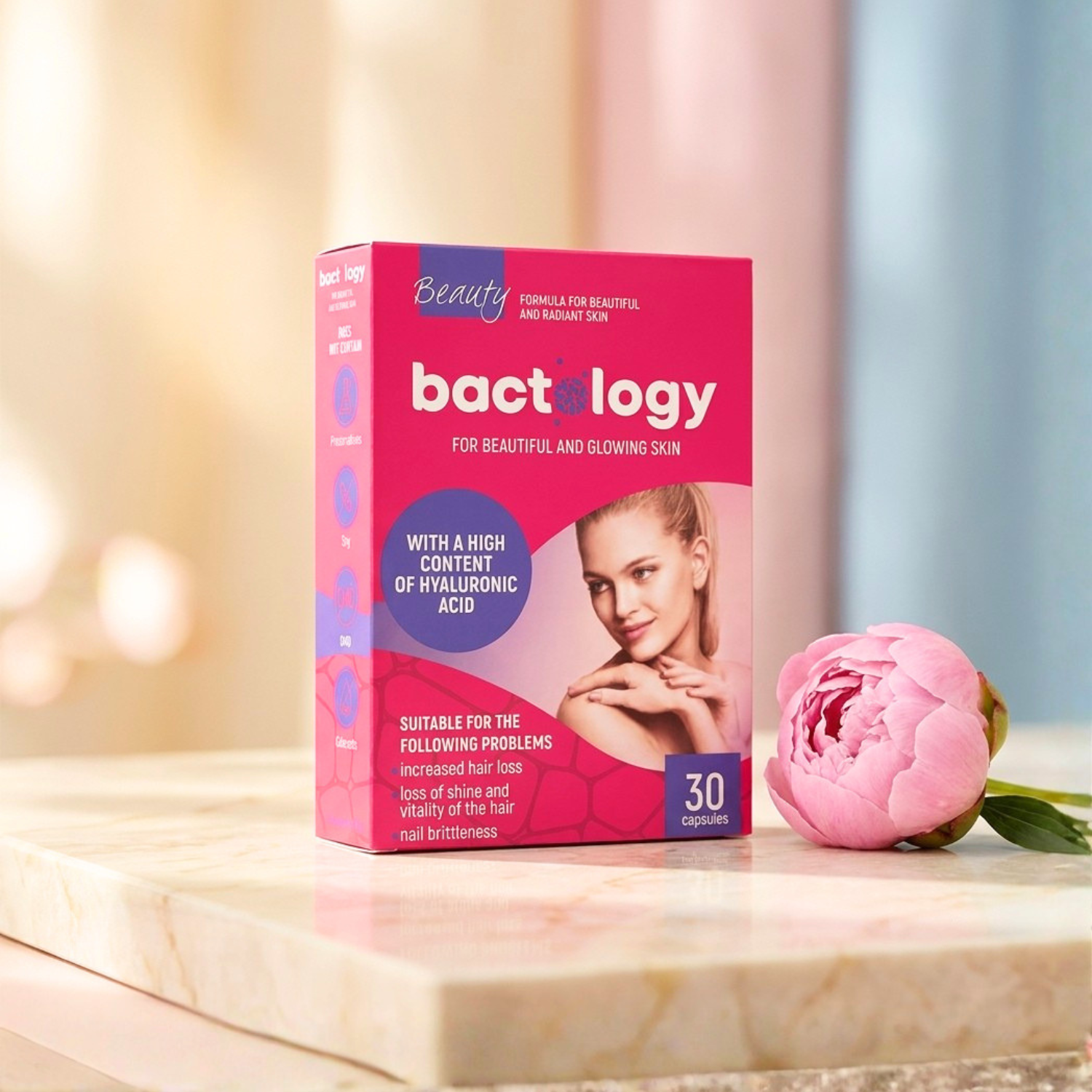 Bactology Aктивна формула за сияйна и еластична кожа без бръчки