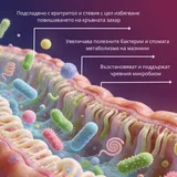 Bactology - Диетични пробиотични КЕТО перли с черен шоколад - без захар