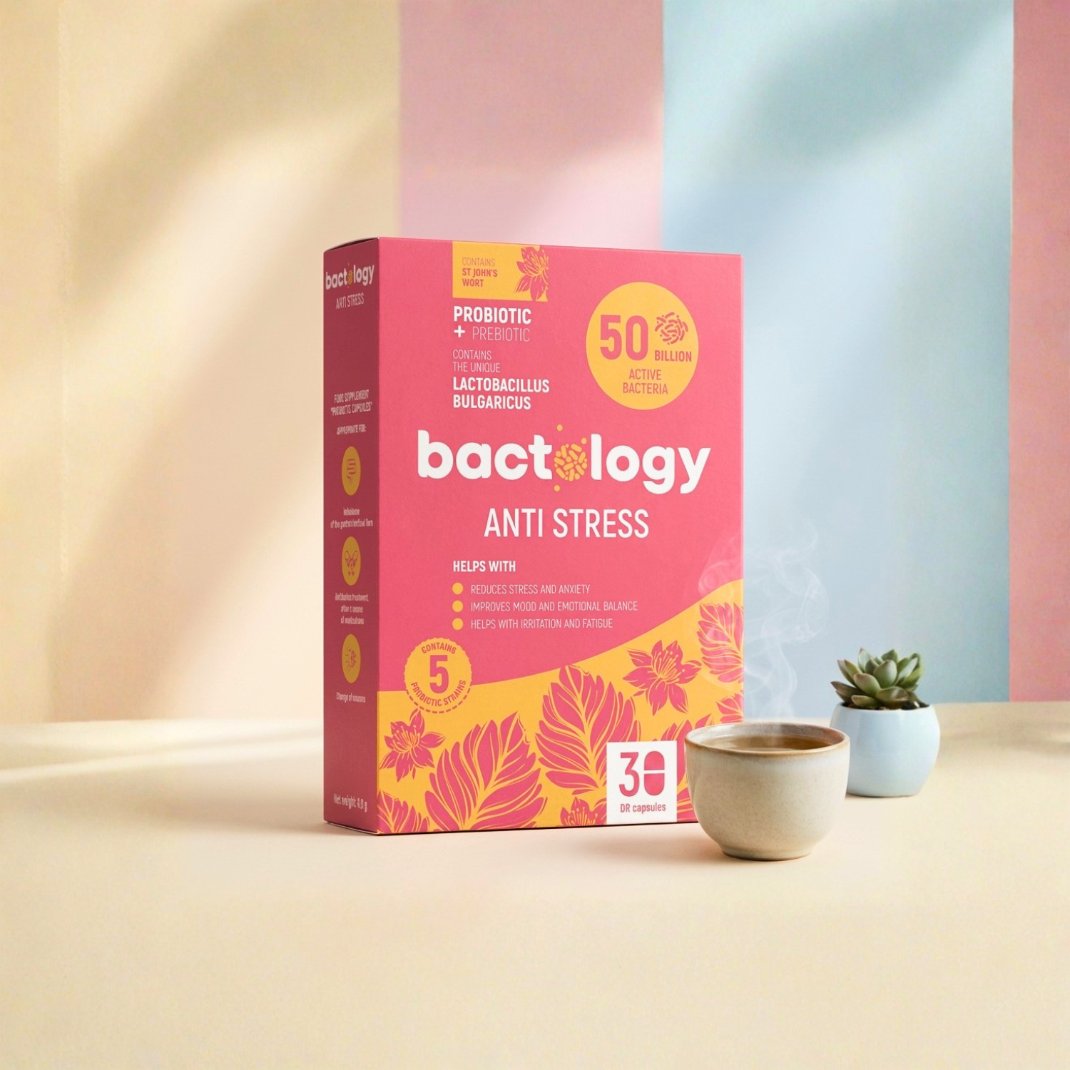 Bactology Anti Stress - пробиотик за преодоляване на стреса и преумората